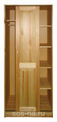 Шкаф-купе Оскар 2-дверный комбинированный